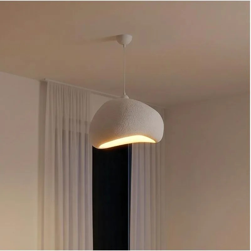 Brilagi - Полилей на кабел WABI SABI 1xE27/40W/230V, диаметър 42 см, бял