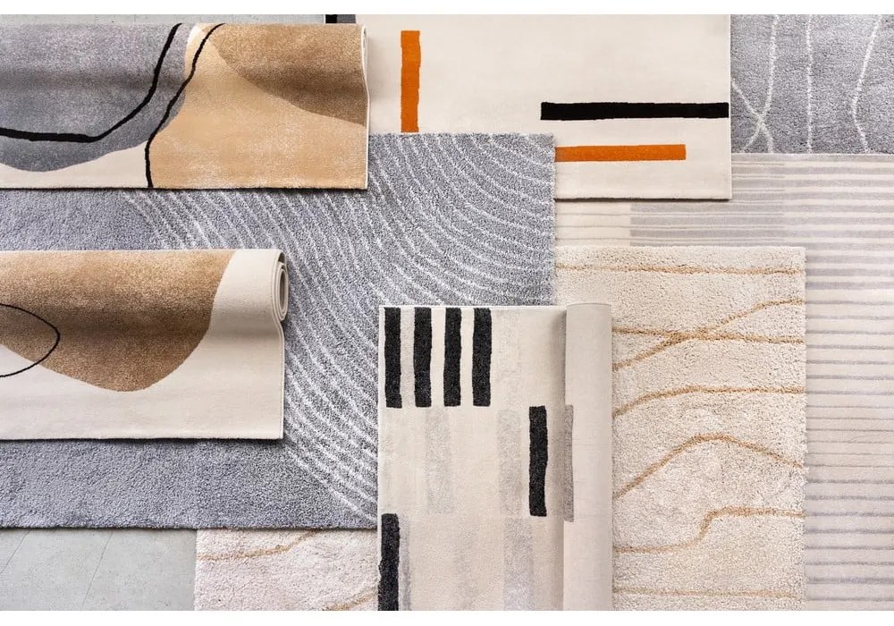 Бежов/кремав килим 120x180 cm Peblinne – Universal