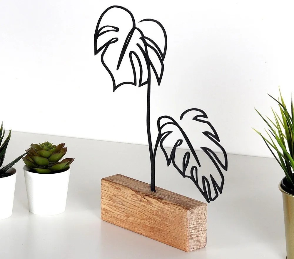 Метална статуетка Leaves - Mioli Decor