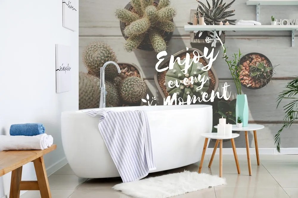 Тапет – С цитат - Enjoy every moment