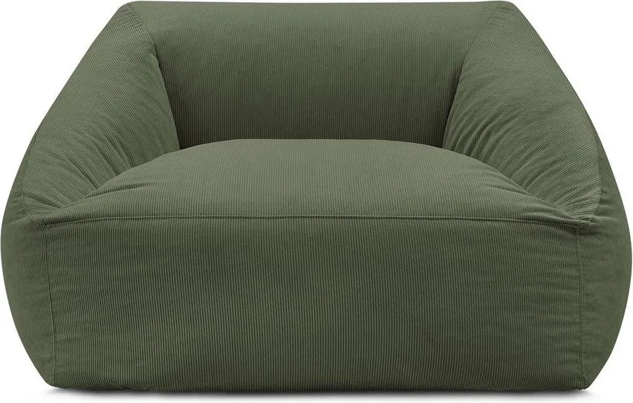 Зелен пуф от рипсено кадифе Lilibet – Bobochic Paris