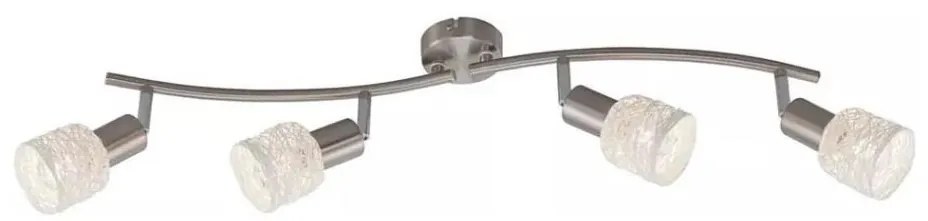 Briloner 2826-042 - Спот SPOT 4xE14/6W/230V матов хром