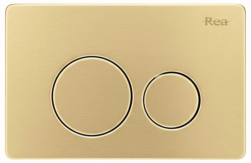 Бутон за тоалетна Rea I K011A-Q Gold Brush