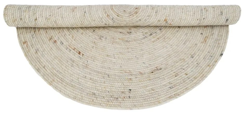 Кремав детски килим ø 110 cm Neethu Avoine – Nattiot