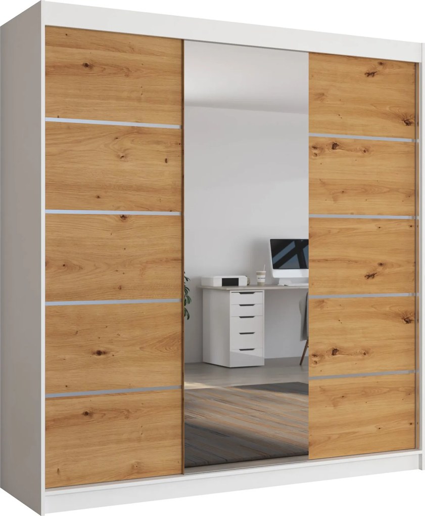 Гардероб Varus 200 Sliding-White-Artisan