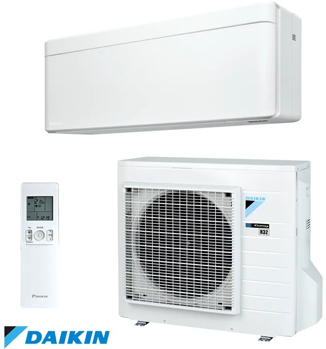 Инверторен климатик Daikin Stylish FTXA50AW/RXA50B, 18000 BTU, 36 м2, A++/A++, Wi-Fi, R-32, Бял