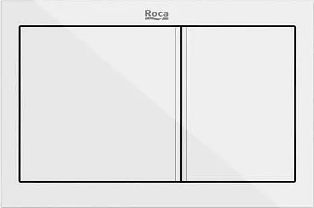 Бутон PS1 за DUPLO WC S, двоен, бял
