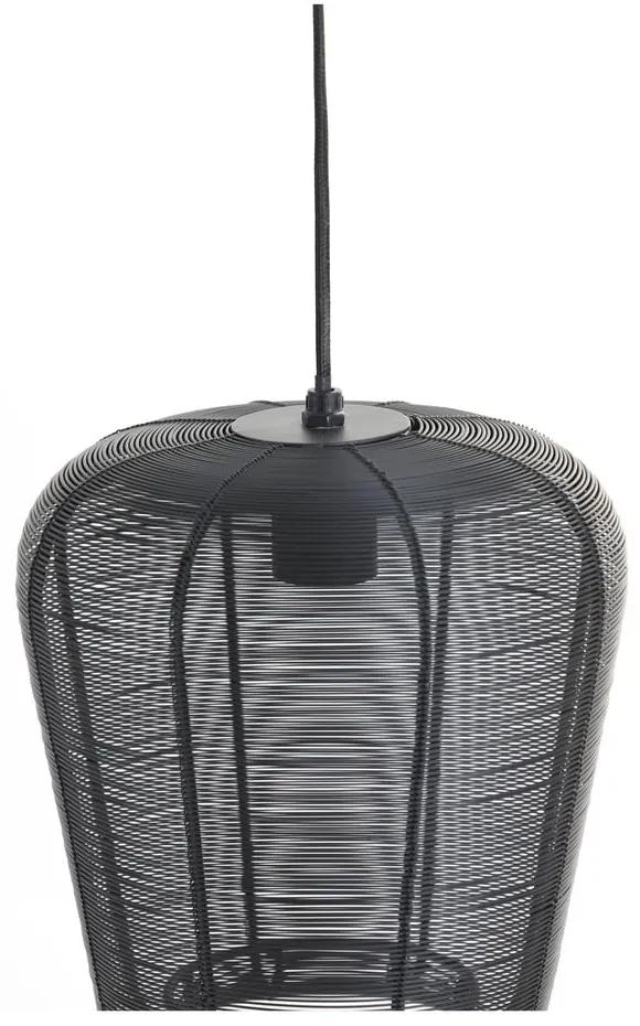Черна лампа за таван ø 23 cm Adeta - Light &amp; Living