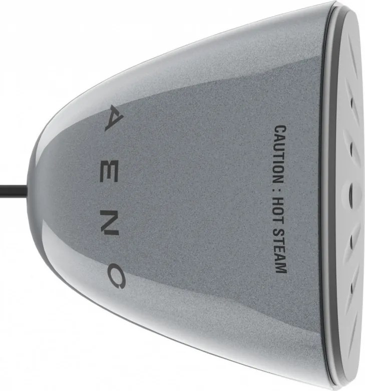 Уред за гладене с пара Aeno G2S AGS0002, 1190W, 24 г/мин, 110 мл, Система против котлен камък, Черен/сив