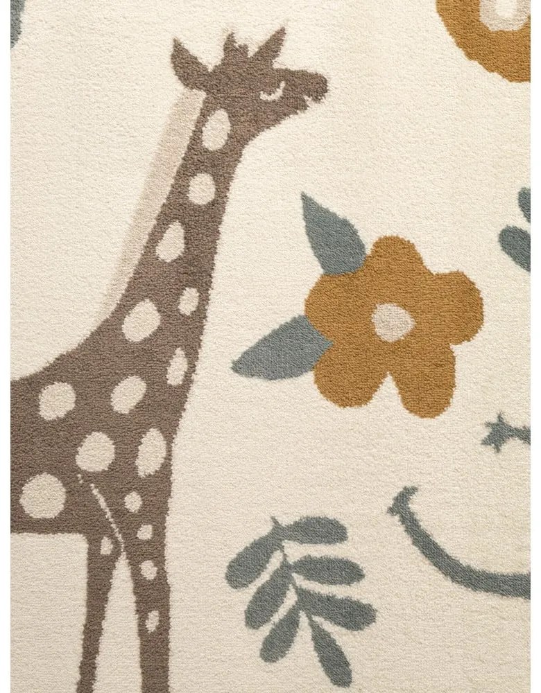 Кремав детски килим 160x235 cm Animal Safari – Hanse Home