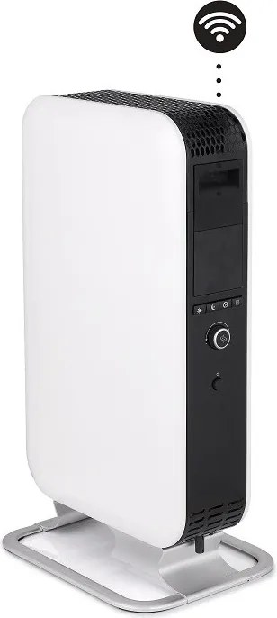 Разопакован: Маслен радиатор Mill Gentle Air WiFi OIL1500WIFI3, 1500W, 5-35C, Mill Heat технология, LED дисплей, Wi-Fi, Bluetooth, Бял