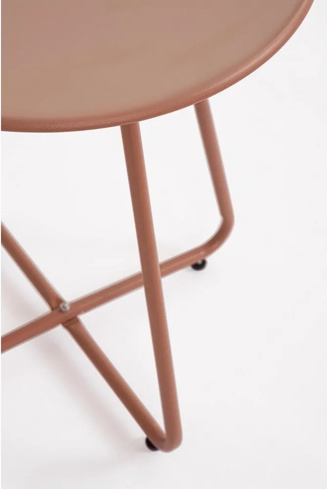 Стоманена кръгла градинска масичка ø 45 cm Jable – Bizzotto