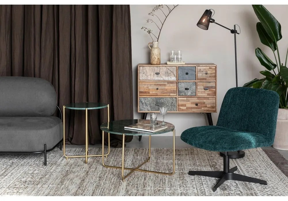 Тъмнозелен стол Belmond - White Label