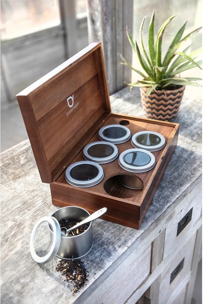 Дървена кутия за чай – Bredemeijer