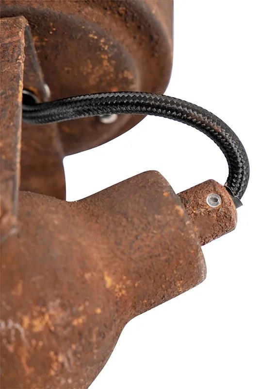 Индустриален прожектор ръждивокафяв, въртящ се и накланящ се - Sorra