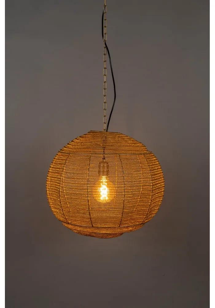 Висяща лампа в златист цвят ø 50 cm Meezan - Dutchbone
