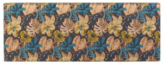 Табла за легло DKD Home Decor Листи Дървен MDF (160 x 10 x 60 cm)