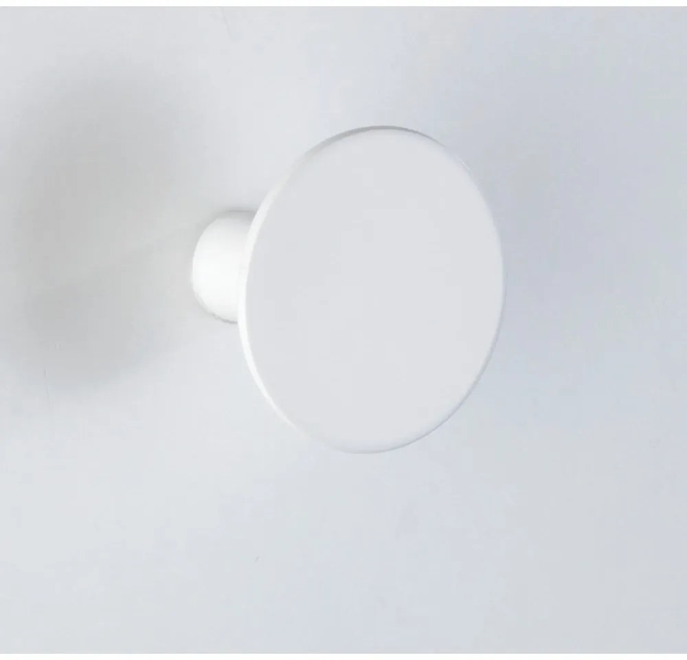 Бяла кука за стена , ⌀ 5 cm Melle - Wenko