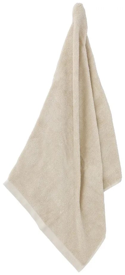 Бежова памучна хавлиена кърпа от тери 70x140 cm Comfort – Södahl