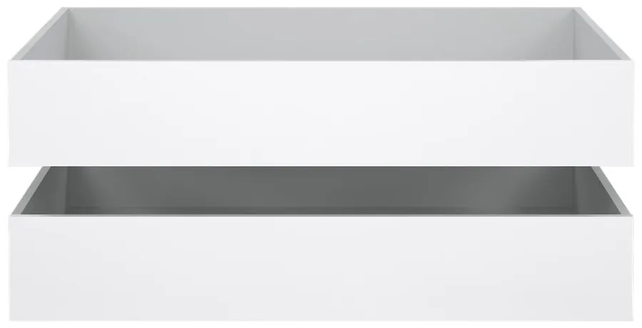 Бели чекмеджета за под леглото в комплект от 2 бр. Naia – Tvilum