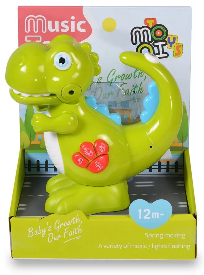 Moni toys  -  Бебешки светещ динозавър K999-143