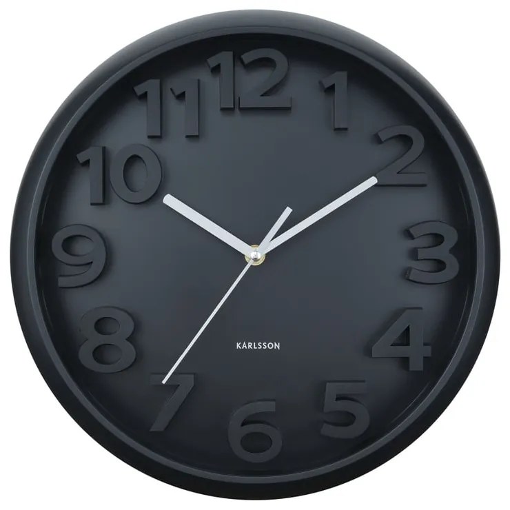 Стенен часовник ø 33,5 cm Elevated Classic Numbers – Karlsson