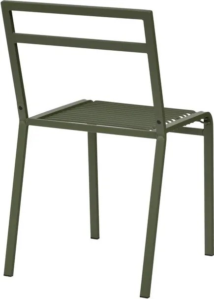 Зелен градински стол метален Oto – noo.ma