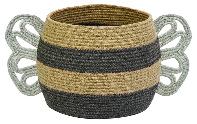 Текстилна детска кошница за играчки ø 30x32 cm Mama Bee – Lorena Canals