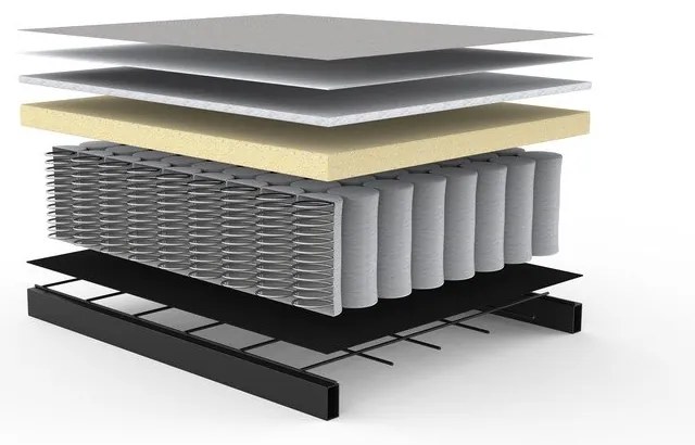 Разтегателен диван, 115 x 230 cm Cassius Twist Charcoal - Innovation