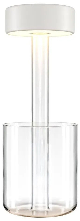 Maytoni MOD229TL-L3W3K1 - LED преносима настолна лампа 3W/5V бяла/прозрачна