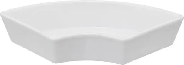 Кръгъл сет за мезета Secret de Gourmet, Бял бамбук, 6 части