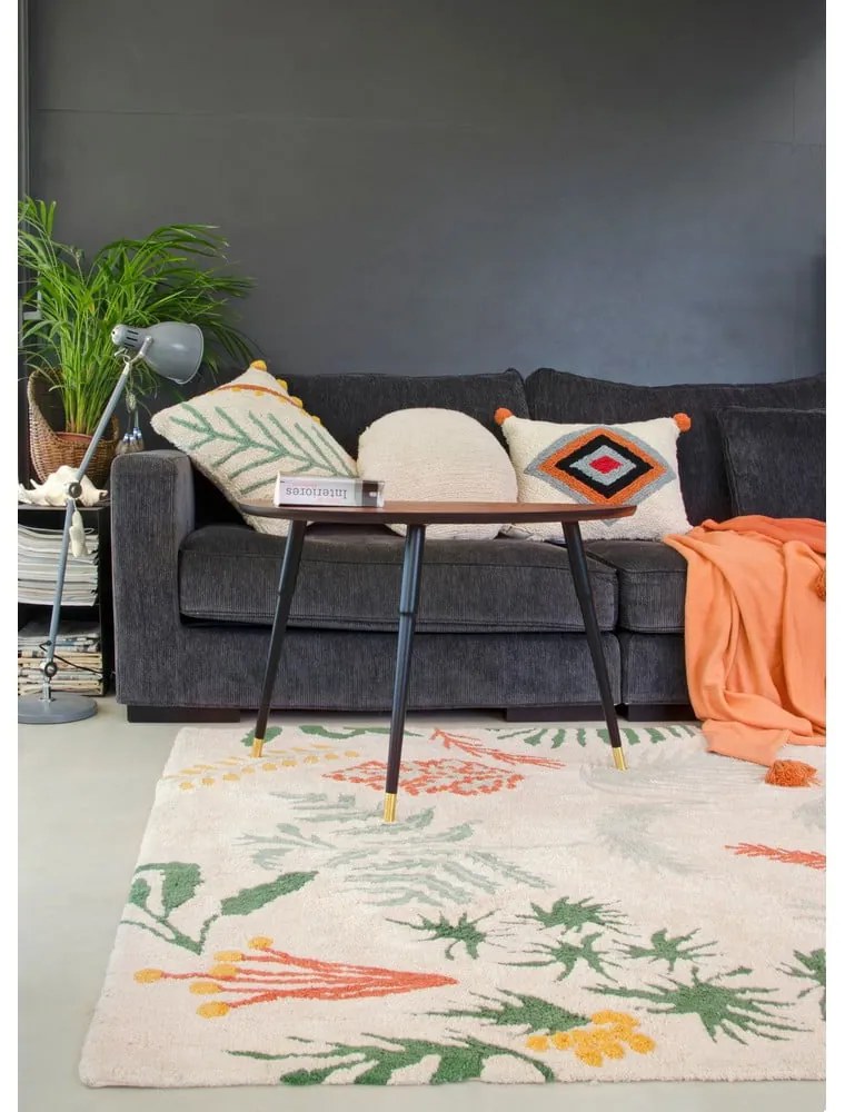 Памучен ръчно изработен детски килим подходящ за пране 170x240 cm Botanic Plants – Lorena Canals