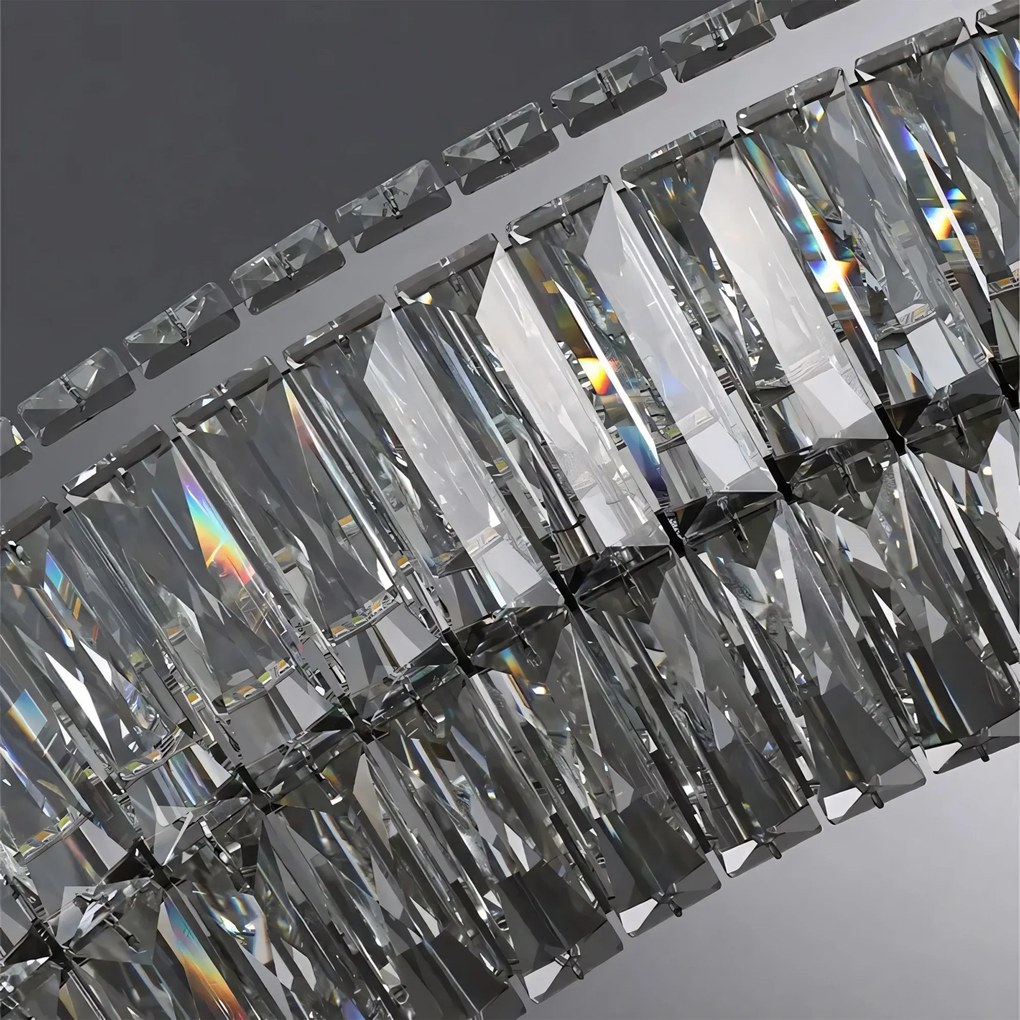 Кристален полилей APP1742-C 40 cm CHROME