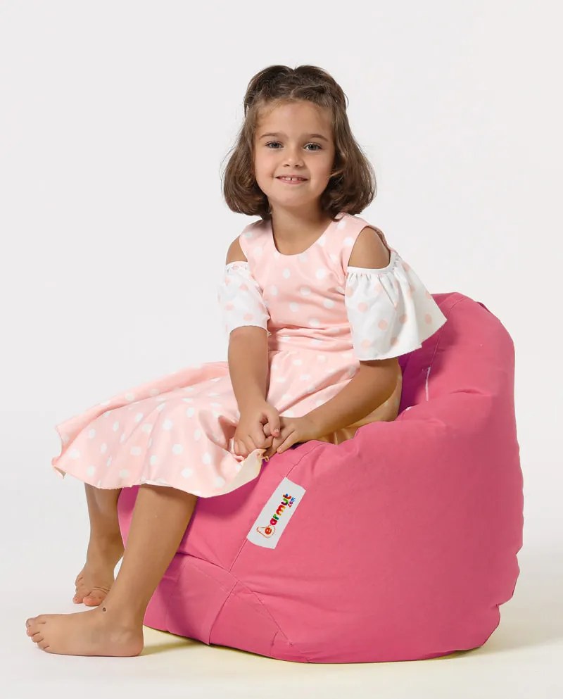 Градински пуф Premium Kids, цвят Розов