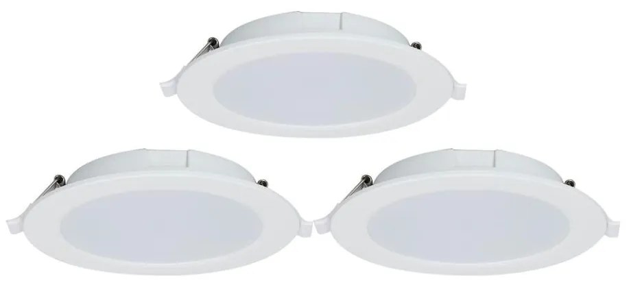 Aigostar-К-кт 3x LED Димируема лампа за вграждане MESH 9W/230V 2700K-6500K Ø 14,5 см