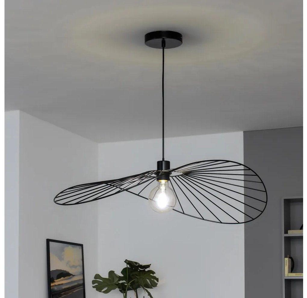Brilagi - LED полилей на кабел CERIA WIRE 1xE27/40W/230V 60x80 cm черен