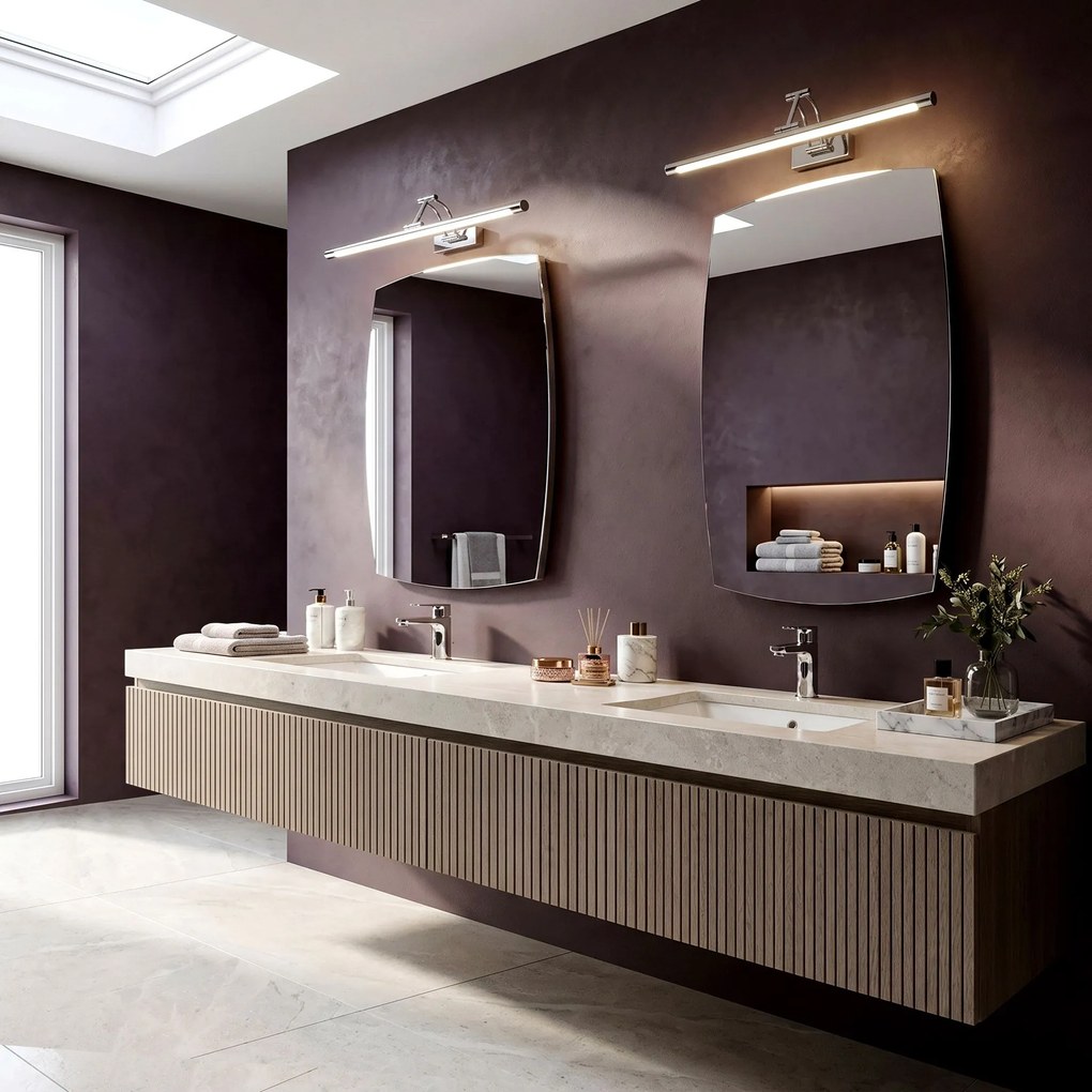 LED аплик за баня SWE017-1W 60cm Chrome