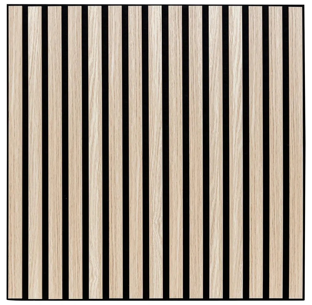Акустичен декоративен стенен панел atmosphera Colva, MDF, 60x60 cm - Тъмно дърво