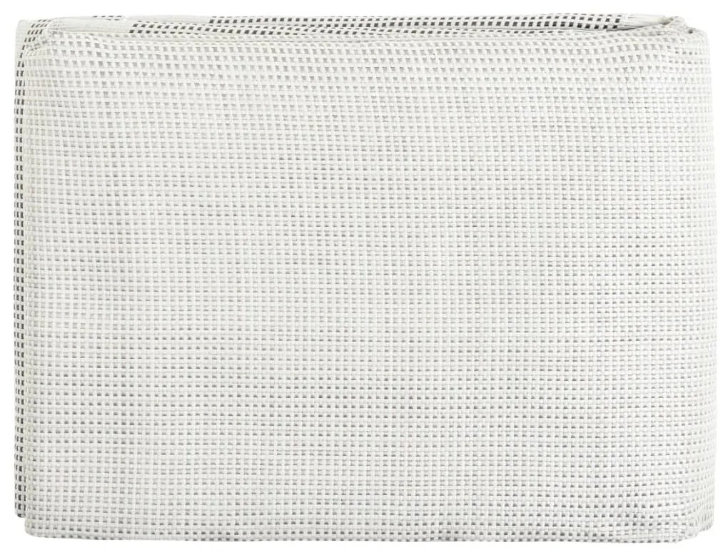 315161 vidaXL Килим за палатка, 400x250 см, сив