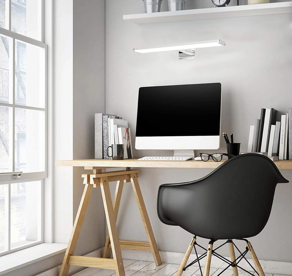 АПЛИК ЗА БАНЯ LED 12W 58CM APP369-1W CHROM