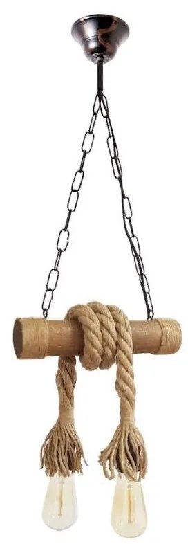 Brilagi - Пендел KOS 2xE27/60W/230V бук