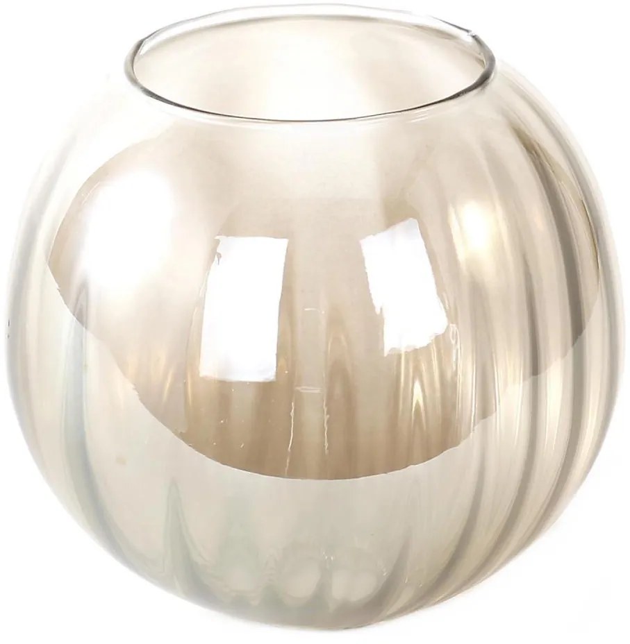 Резервно стъкло за полилей OTTICO E27, диаметър 18 см, димчато кафяво