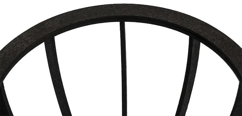 Индустриална стенна лампа черна регулируема - Fotu