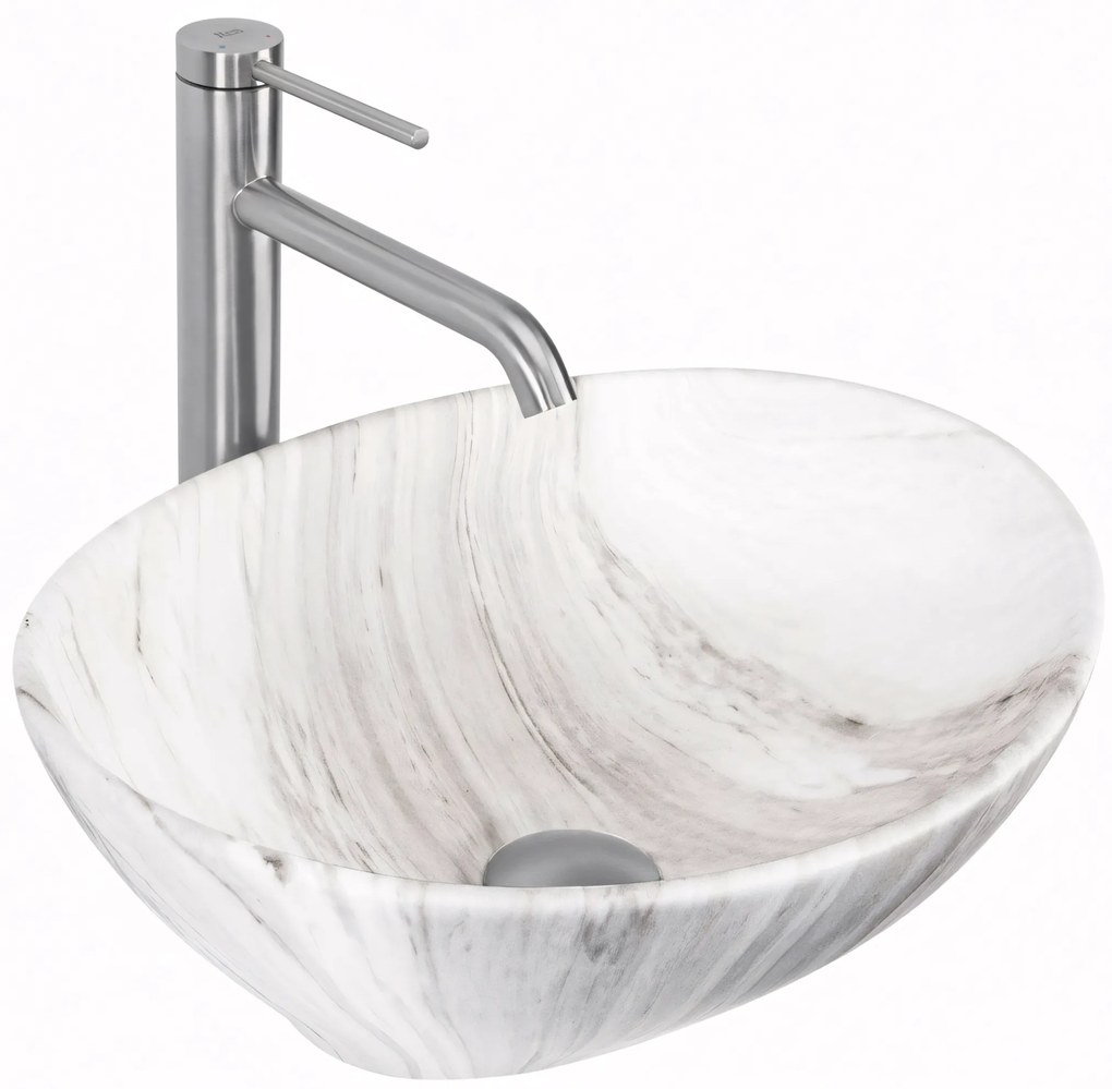 Умивалник за плот Rea Sofia Ash Matt