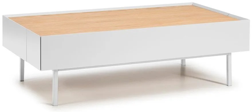 Бяла масичка за кафе Arista - Teulat