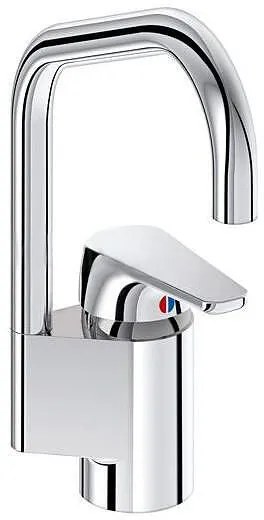 Стоящ смесител за кухня, Ideal Standard, B9564AA, въртящ се тръбен чучур