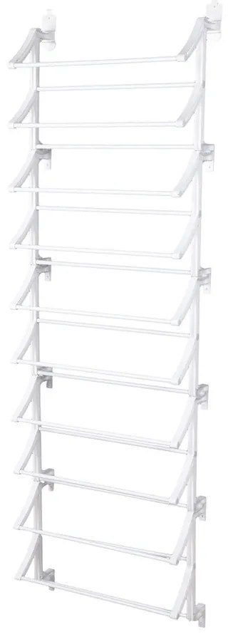 Бял метален висящ стелаж за обувки – Compactor