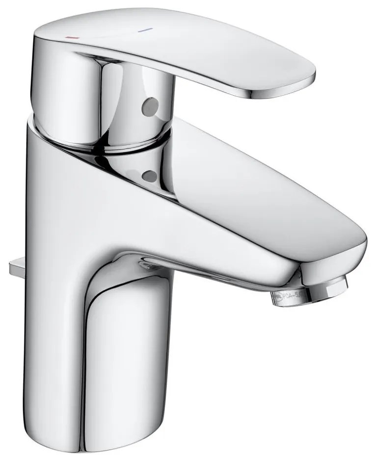 Roca A5A3098C00 - Смесител за умивалник + изпразнител MONODIN 15,3 cm лъскав хром