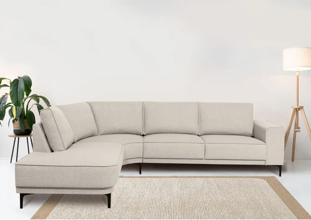 Кремав ъглов диван (ляв ъгъл) Copenhagen – Scandic