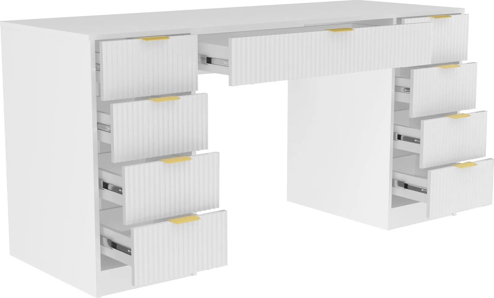 Тоалетка Allegro plus-Бяла